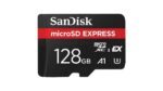 Cartão SanDisk microSD Express de 128GB com alta velocidade está disponível na Amazon por US$ 49,99