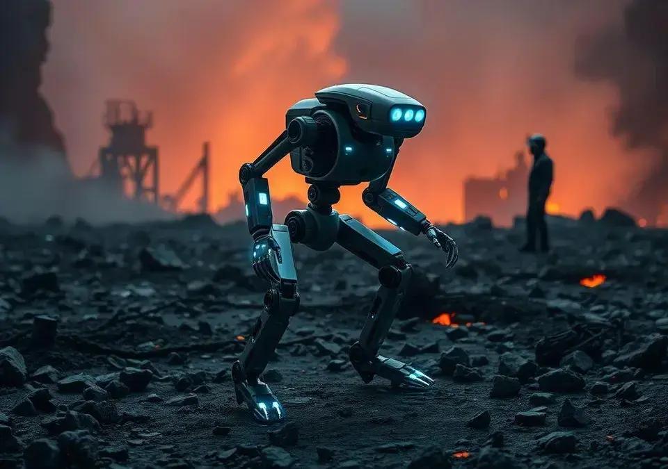 Empresa de robótica lança robô com IA para terrenos perigosos
