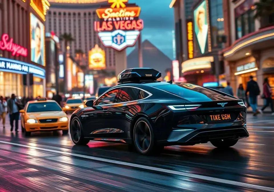 Empresa de tecnologia inicia testes de veículos autônomos em Las Vegas