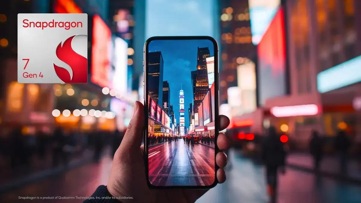 Novo chip Snapdragon 7 Gen 4 eleva desempenho e conectividade em smartphones intermediários