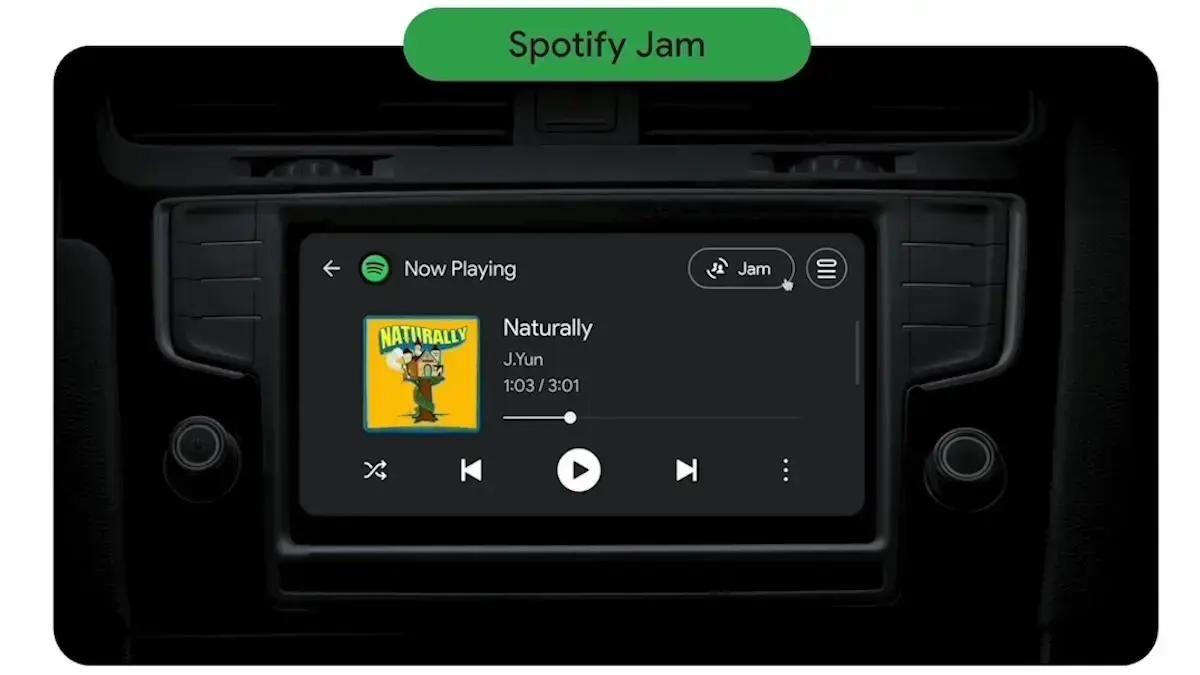 Spotify Jam chega ao Android Auto para tornar viagens mais divertidas