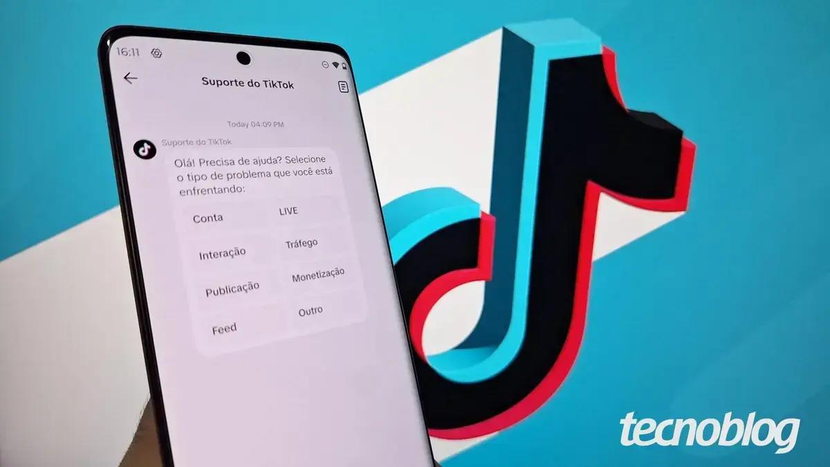 Como entrar em contato com o suporte do TikTok no Brasil