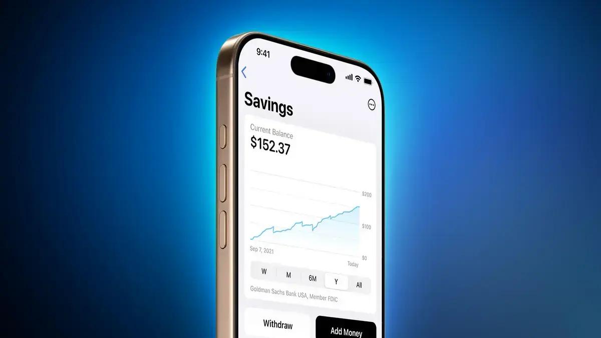 Taxa de juros da conta poupança do Apple Card é reduzida novamente nos EUA