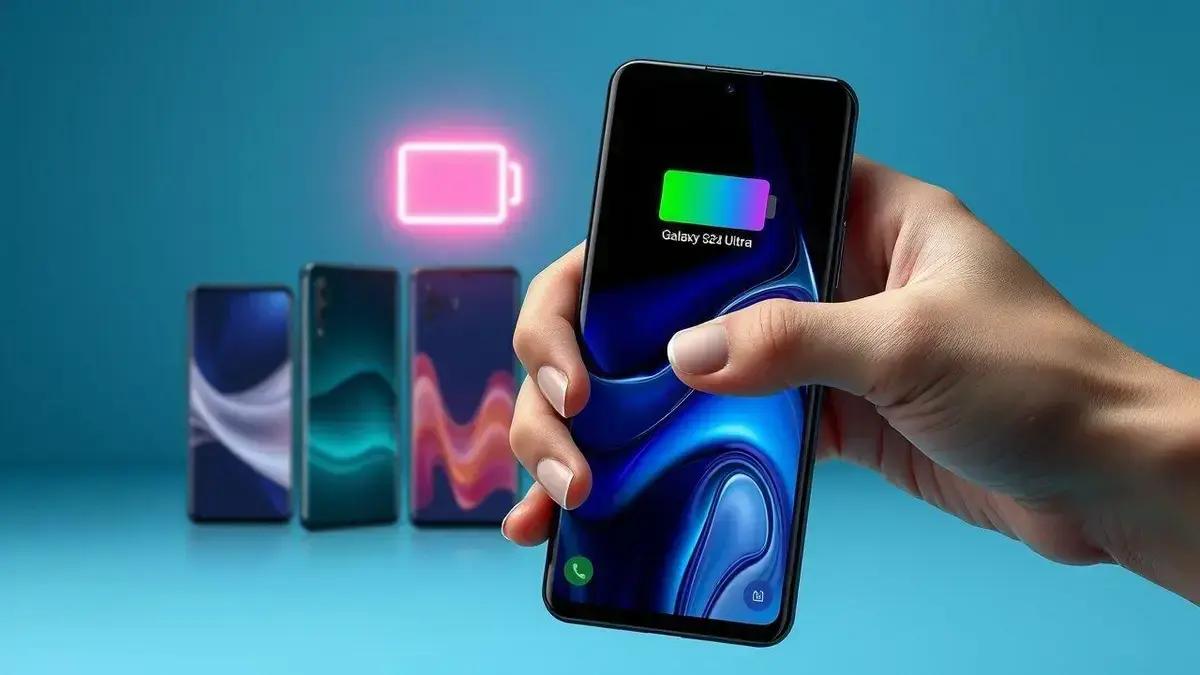 Teste de bateria do Galaxy S24 Ultra: desempenho e autonomia em análise