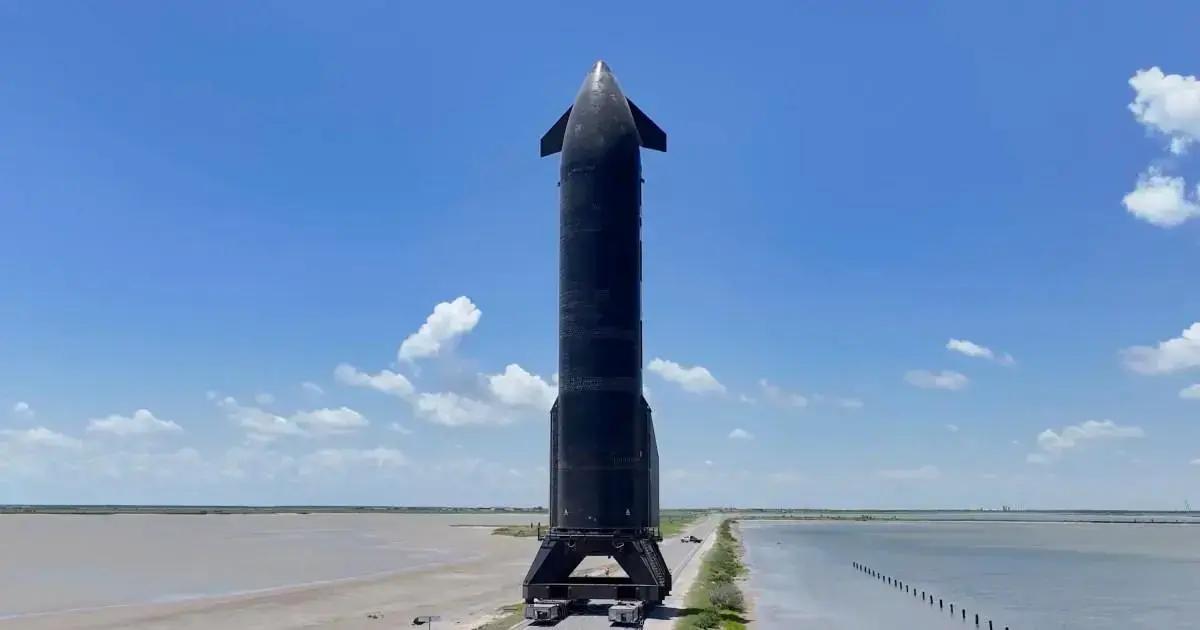 SpaceX se prepara para nono teste de voo da Starship