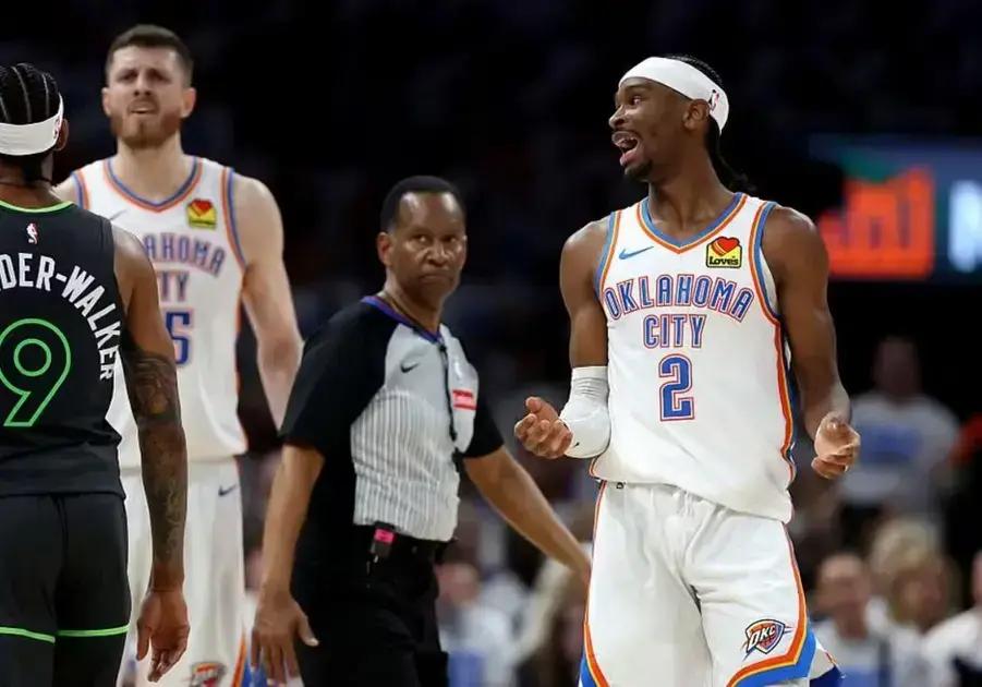 Thunder x Timberwolves jogo 4