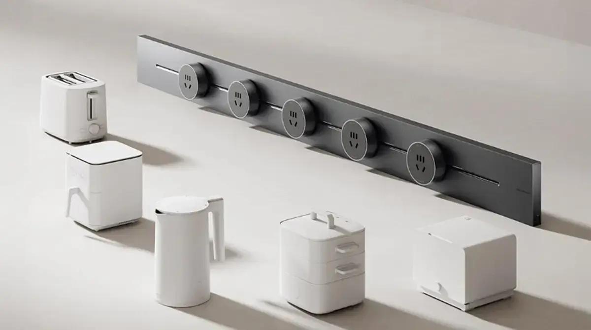 Xiaomi lança sistema de tomadas modulares com capacidade para 8000W no mercado chinês
