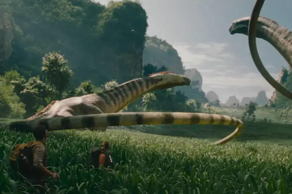 Novo trailer de 'Jurassic World Rebirth' promete mais ação e suspense com dinossauros