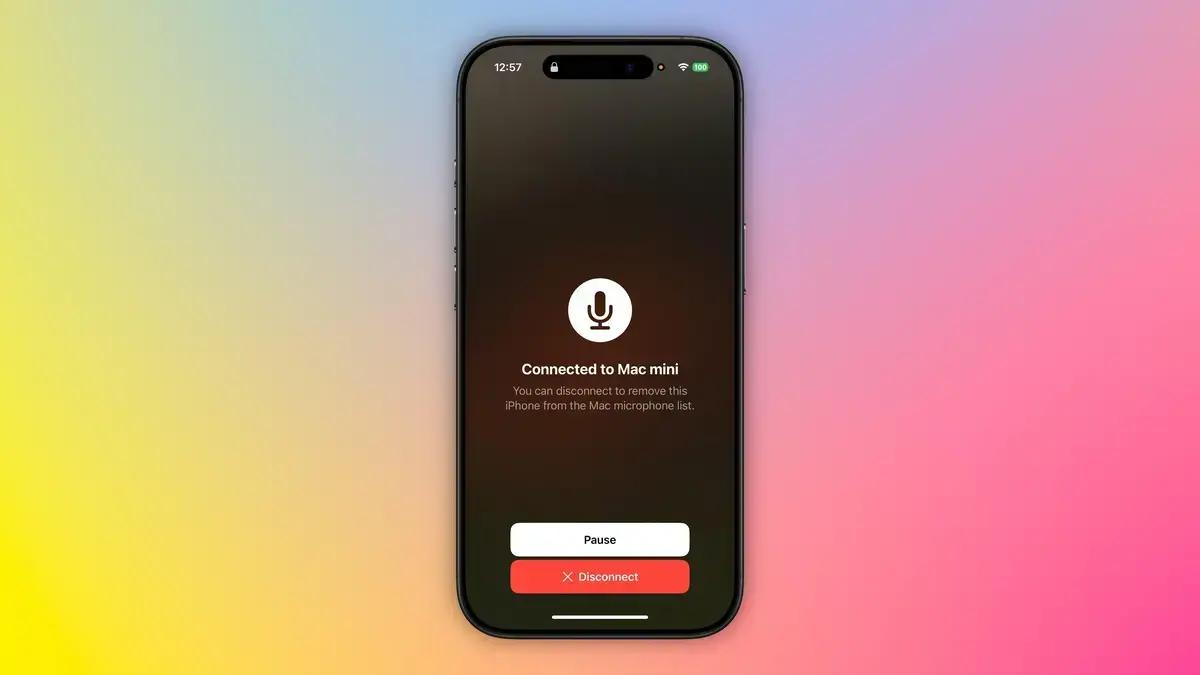 Como usar o iPhone como microfone para o Mac