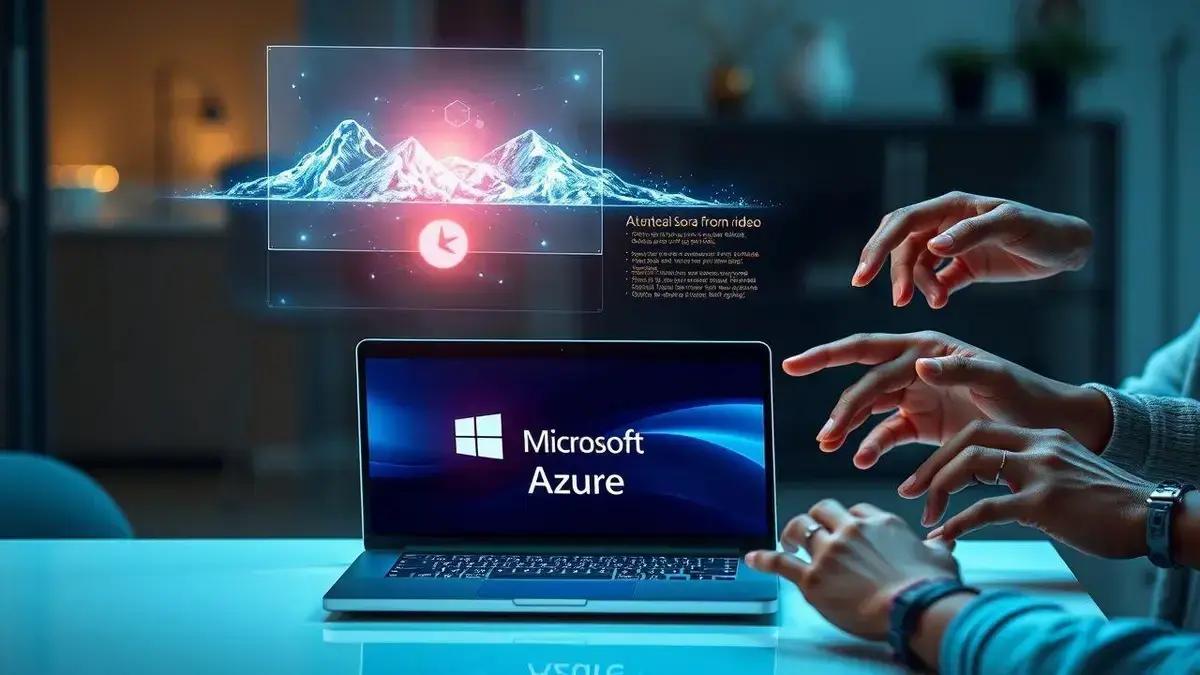 Microsoft integra API Sora da OpenAI ao Azure para criar vídeos a partir de texto