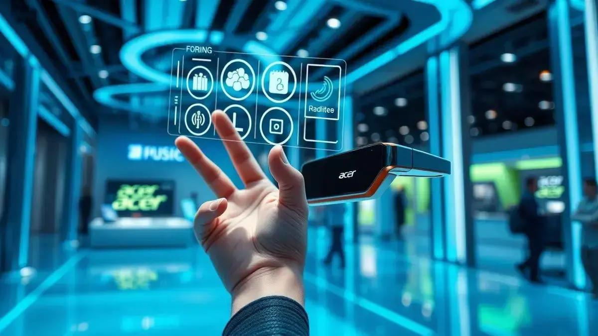 Acer apresenta wearables com inteligência artificial na Computex 2025