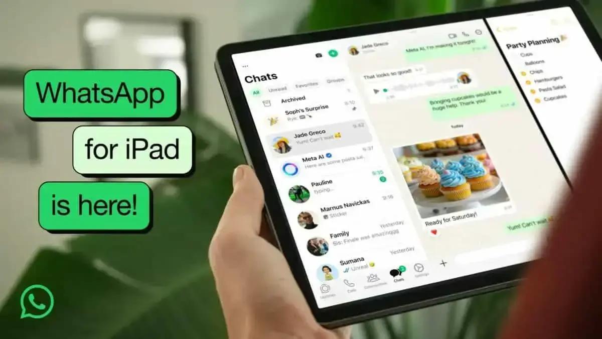WhatsApp finalmente lança aplicativo oficial para iPad