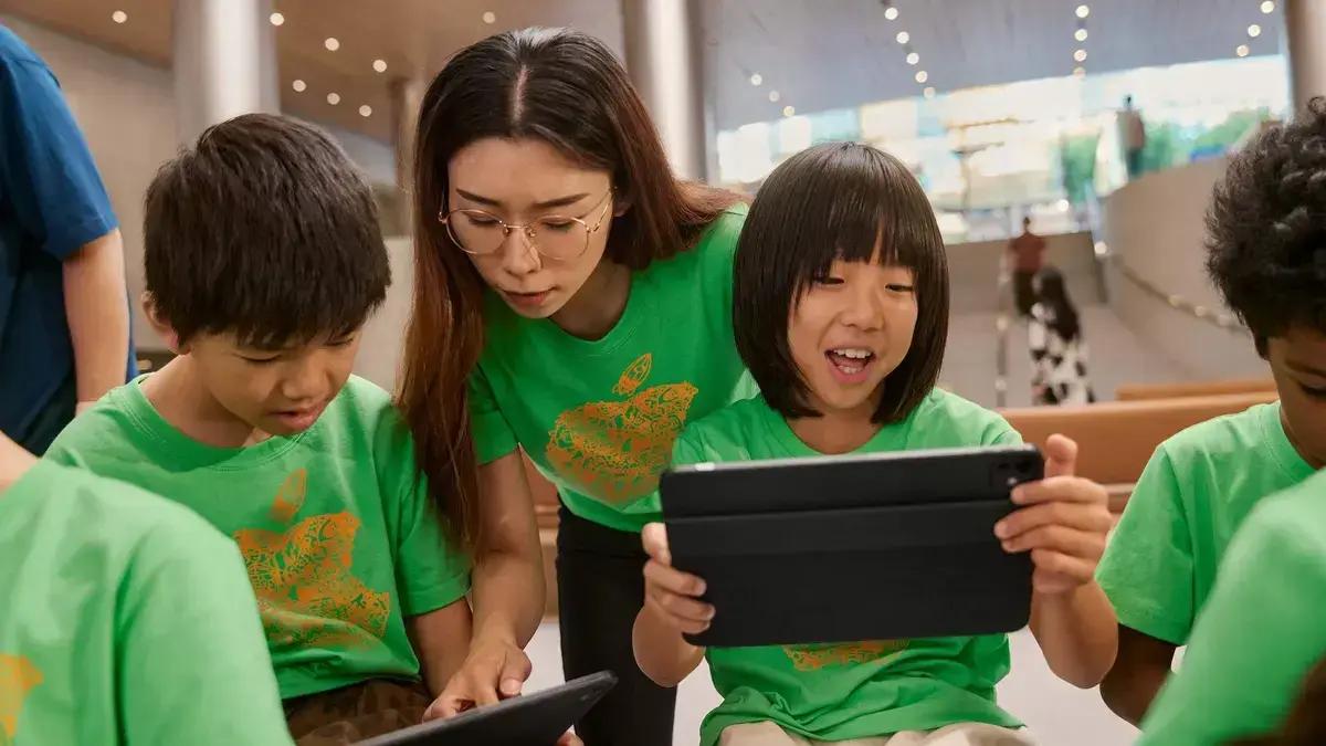 Inscrições para o Apple Camp, programa gratuito de férias para crianças, estão abertas