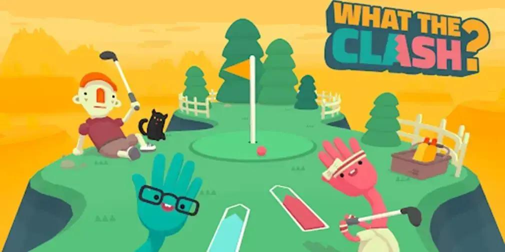 Atualização de What the Clash? traz minigames de golfe inusitados