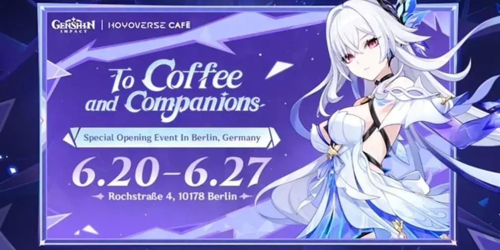 MiHoYo inaugura café temático de Genshin Impact em Berlim