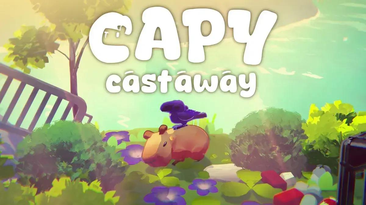 Estúdio canadense Kitten Cup lança trailer de Capy Castaway, jogo de quebra-cabeça para PC e consoles