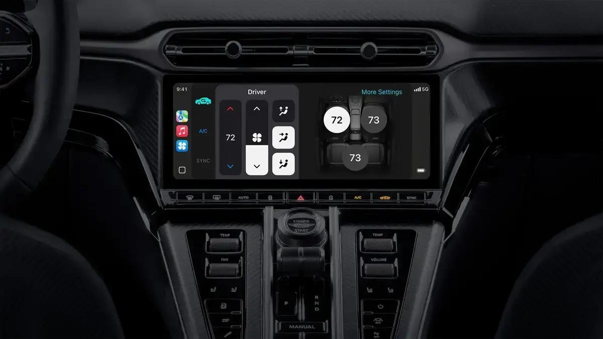 Adoção do CarPlay Ultra por montadoras de veículos de luxo e acessíveis