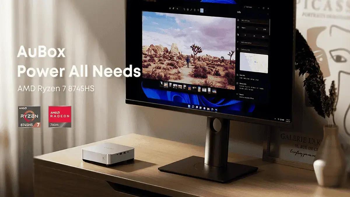 Mini PC CHUWI AuBox com processador Ryzen 7 chega ao mercado brasileiro