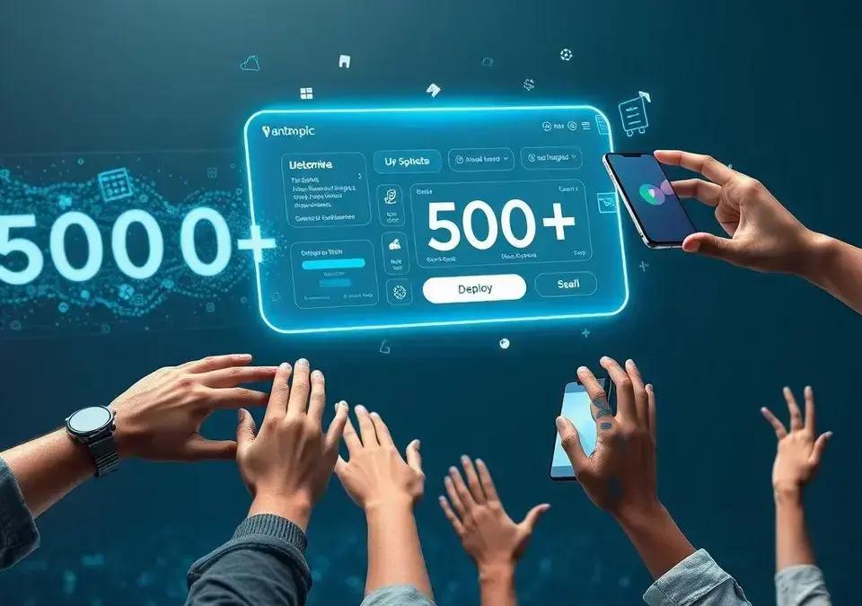 Anthropic torna o Claude AI uma plataforma de criação de aplicativos sem código
