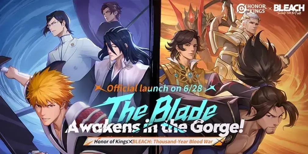Parceria entre Bleach e Honor of Kings traz novas skins e novidades para fãs de jogos mobile