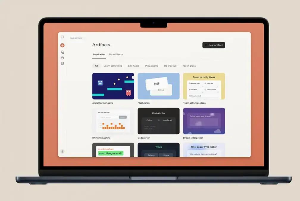 Claude agora permite criação e teste de aplicativos pelo chatbot