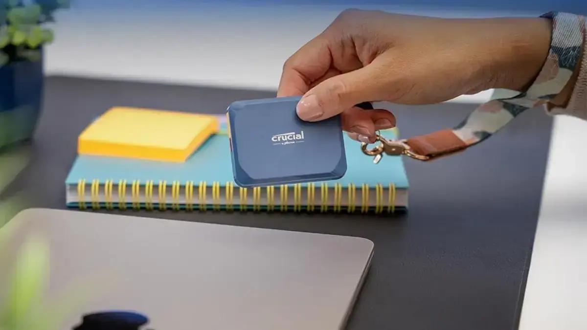 Desconto de 41% no SSD portátil Crucial X10 1TB na Amazon