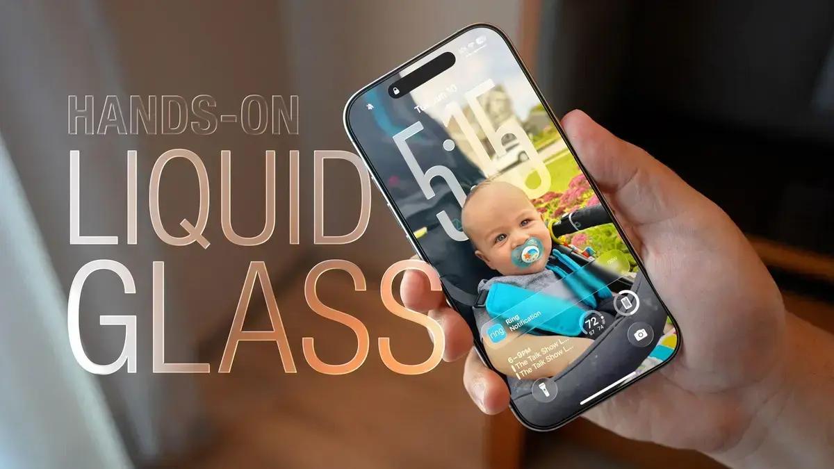 iOS 26 apresenta novo design Liquid Glass em primeira mão