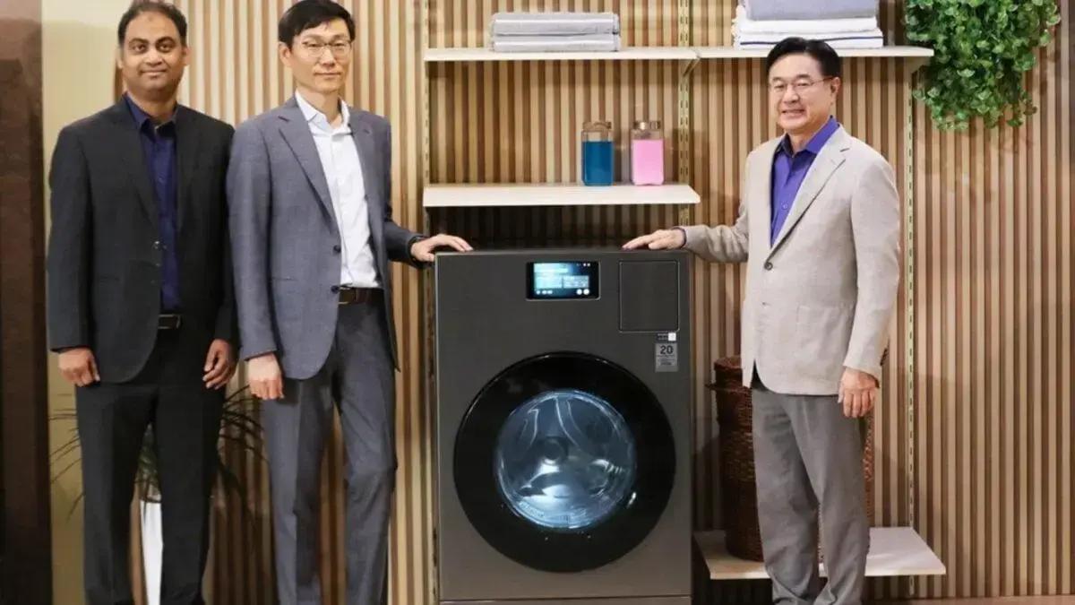 Lançamento de eletrodomésticos inteligentes da Samsung na Índia