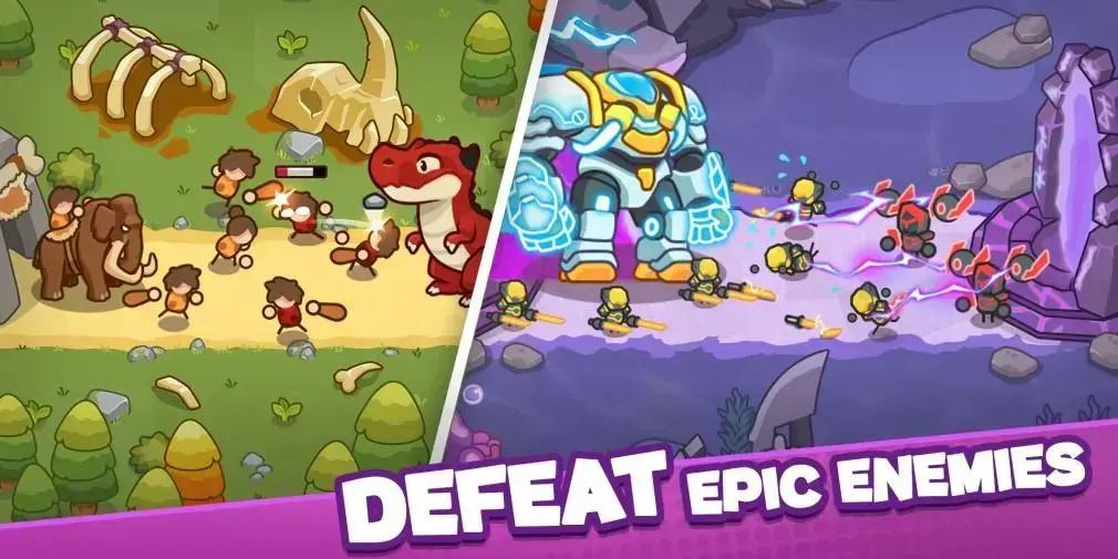 Empire Heroes chega ao iOS com batalhas épicas da Idade da Pedra à Roma