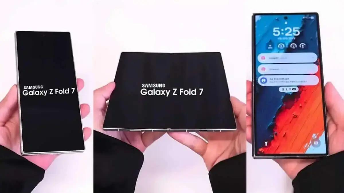 Samsung Galaxy Z Fold 7 pode abandonar suporte tradicional à S Pen para design mais fino