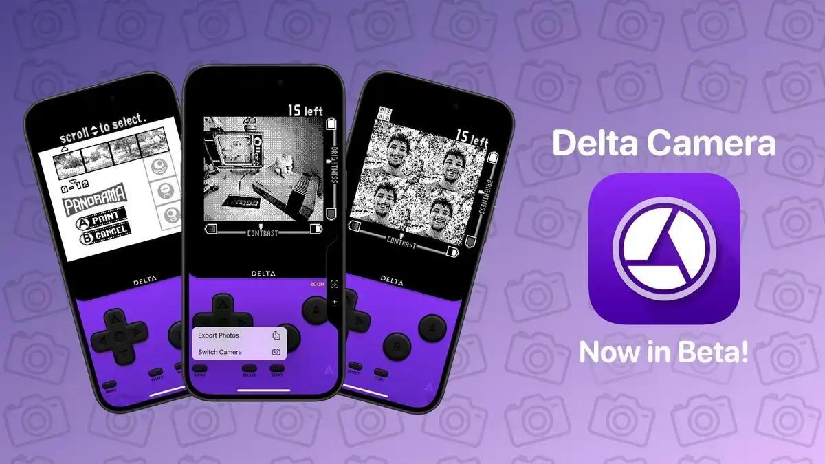 Aplicativo Delta Camera traz estética da Game Boy Camera para smartphones
