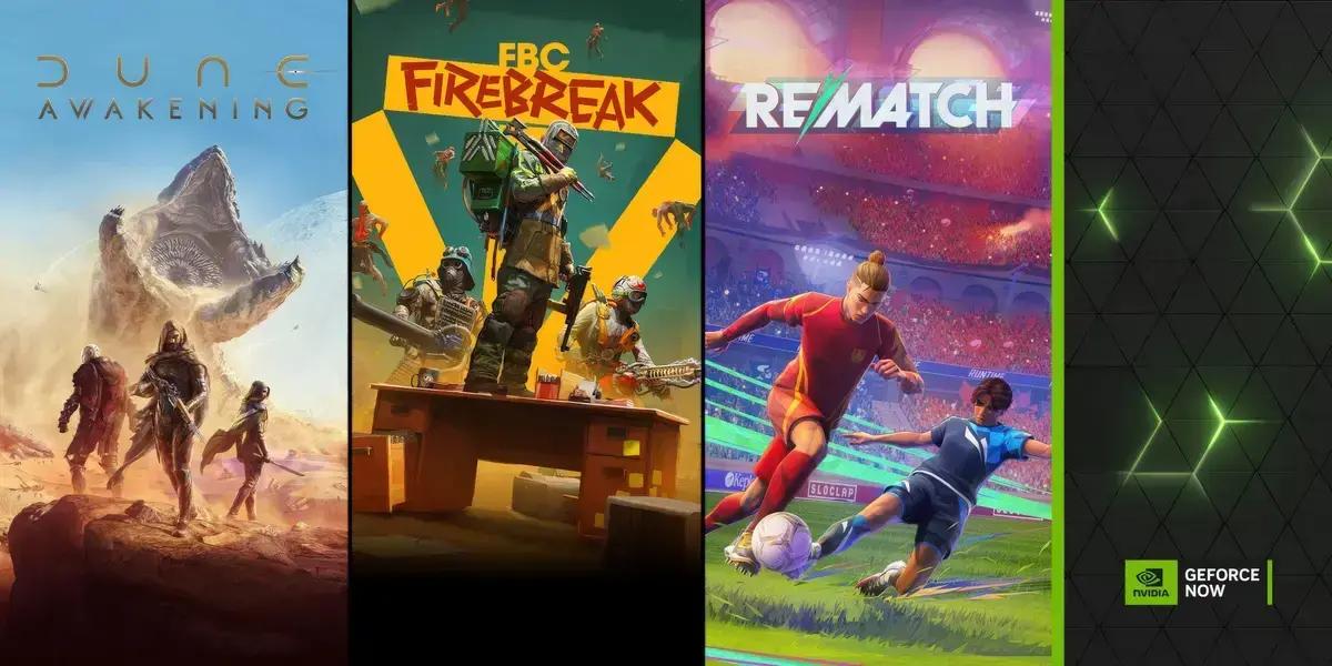 GeForce NOW adiciona novos jogos como Dune Awakening e FBC: Firebreak