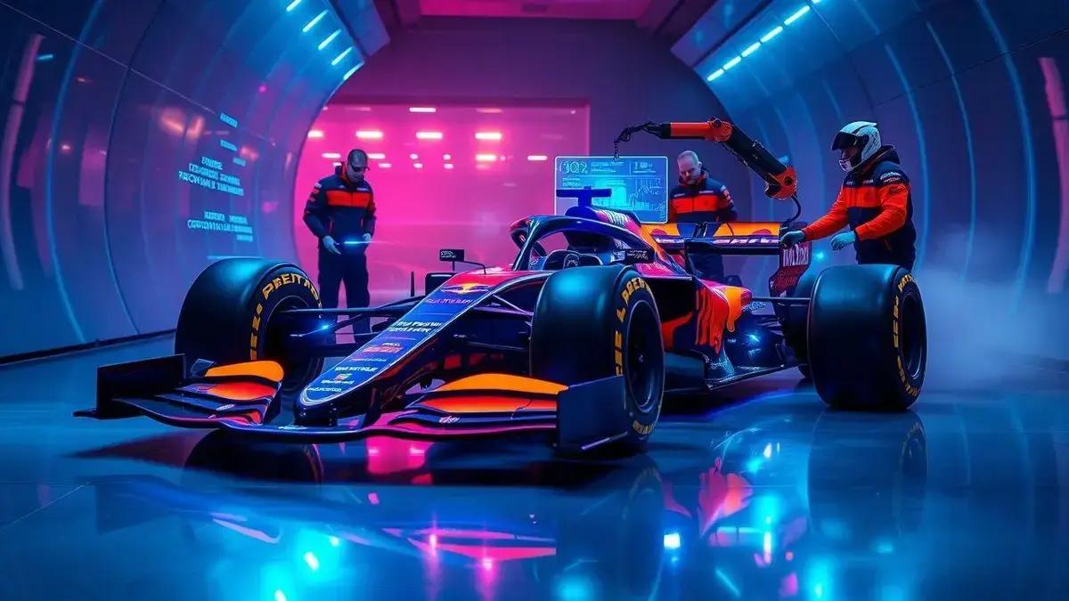 Equipe de Fórmula 1 usa inteligência artificial para acelerar design de carros de corrida