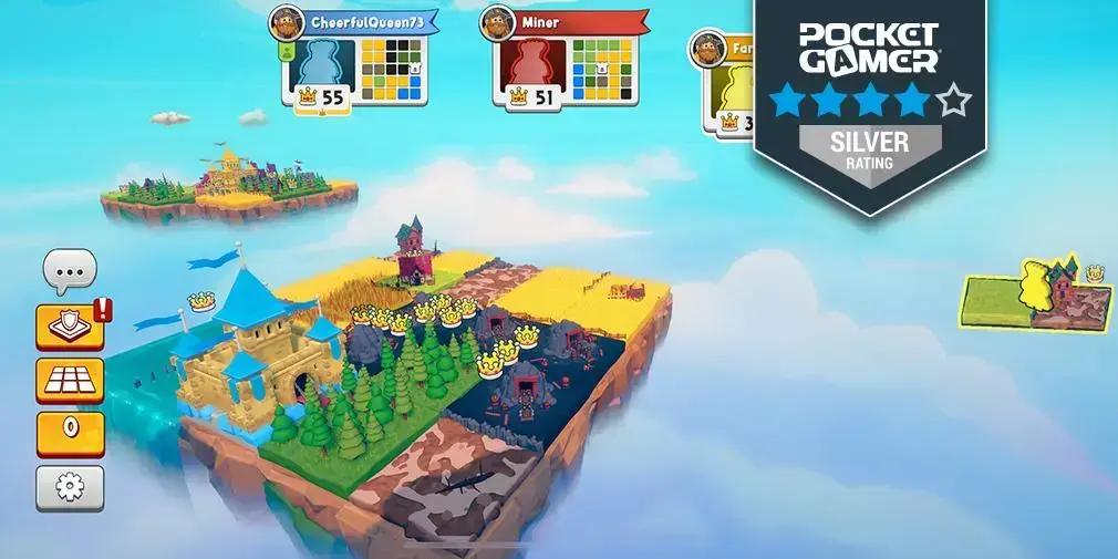 Resenha do jogo de tabuleiro Kingdomino para família brasileira