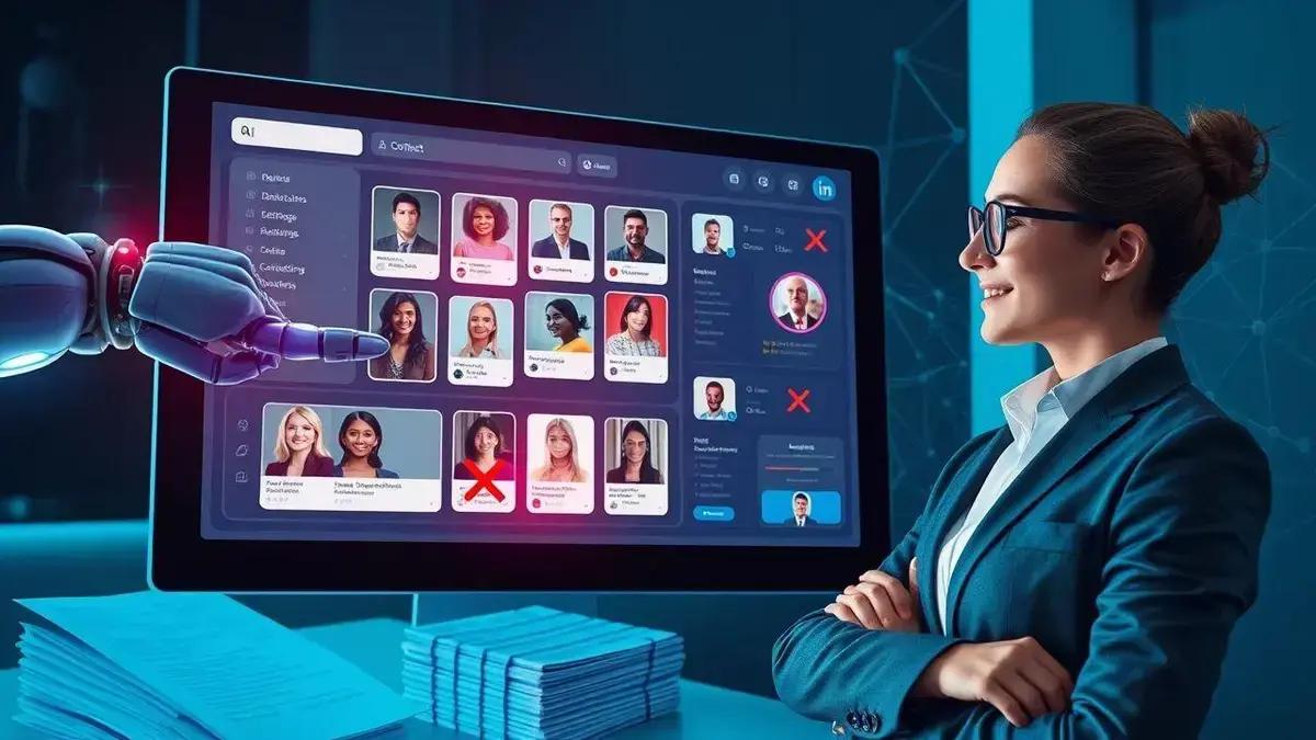 Lições para gestores: como o AI do LinkedIn transforma recrutamento