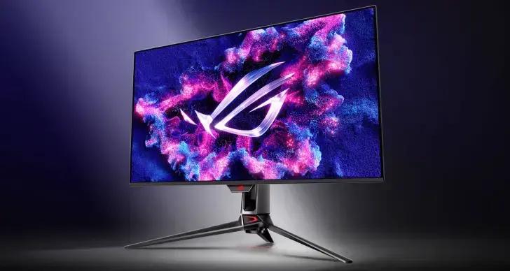 ASUS lança monitor gamer OLED 4K de 32 polegadas com taxa de 240Hz e DisplayPort 2.1a