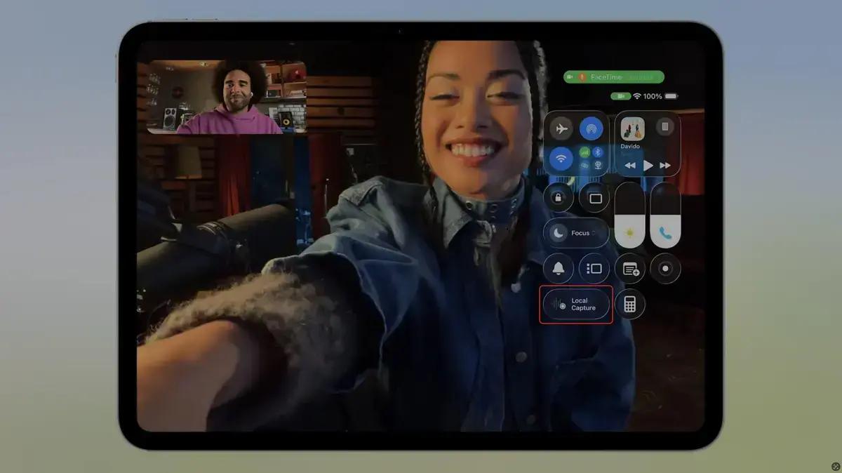 iPadOS 26 introduz recurso Local Capture para facilitar gravações de podcast