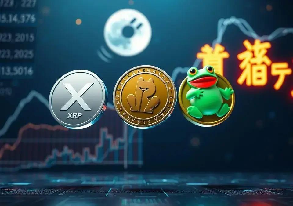 DeepSeek AI prevê preços do XRP, Dogecoin e Pepe para o final de 2025