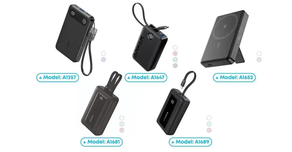 Recall de power banks Anker por risco de incêndio