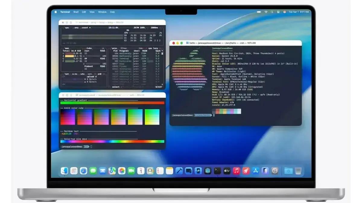 Apple atualiza visual do Terminal no macOS Tahoe