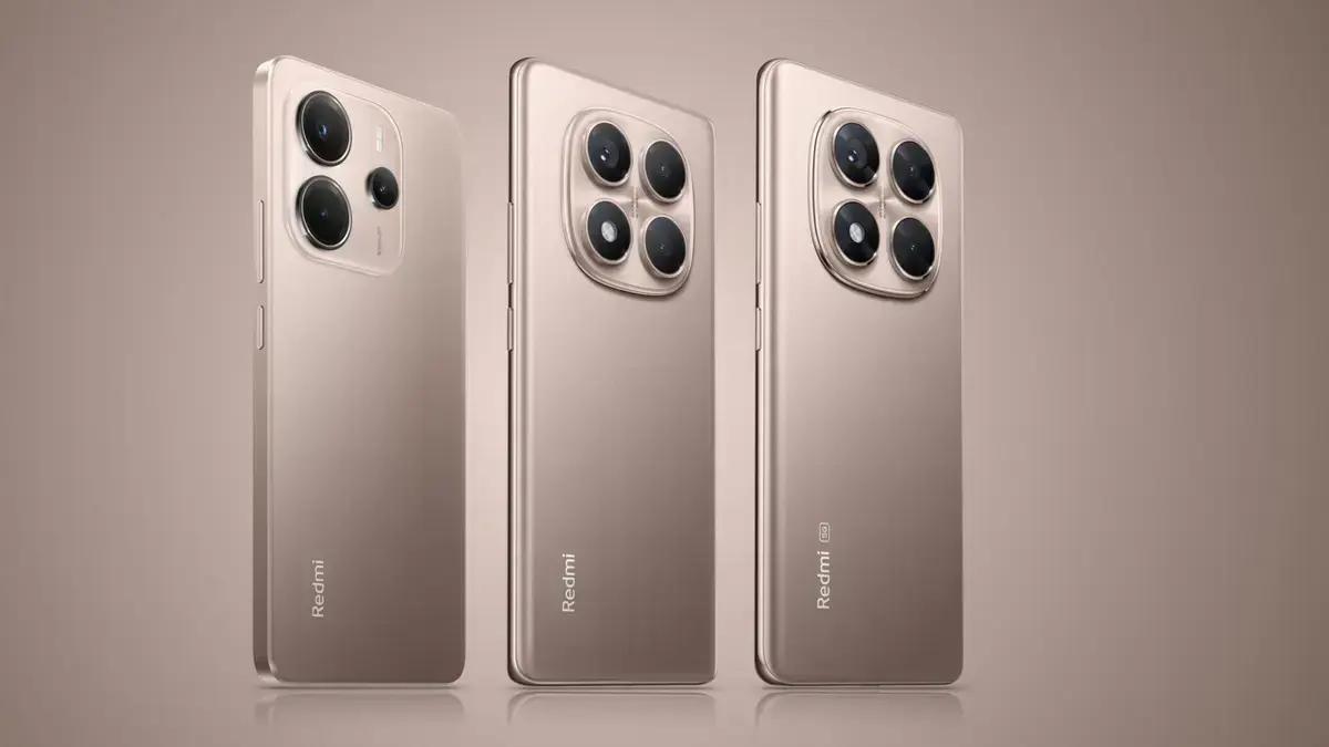 Xiaomi lança nova cor Sand Gold para a linha Redmi Note 14