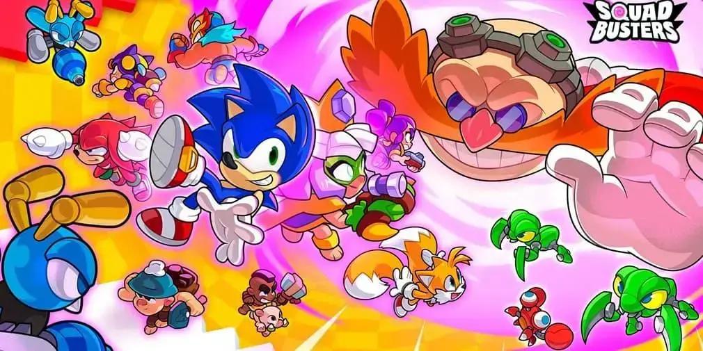 Sonic chega ao Squad Busters com Tails e Knuckles em junho