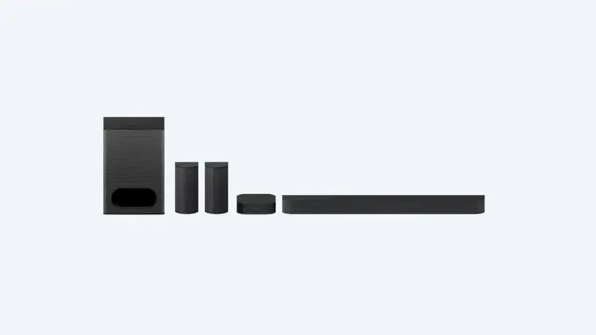 Sistema de áudio Sony BRAVIA com Dolby Atmos e DTS:X oferece alta potência e experiência imersiva