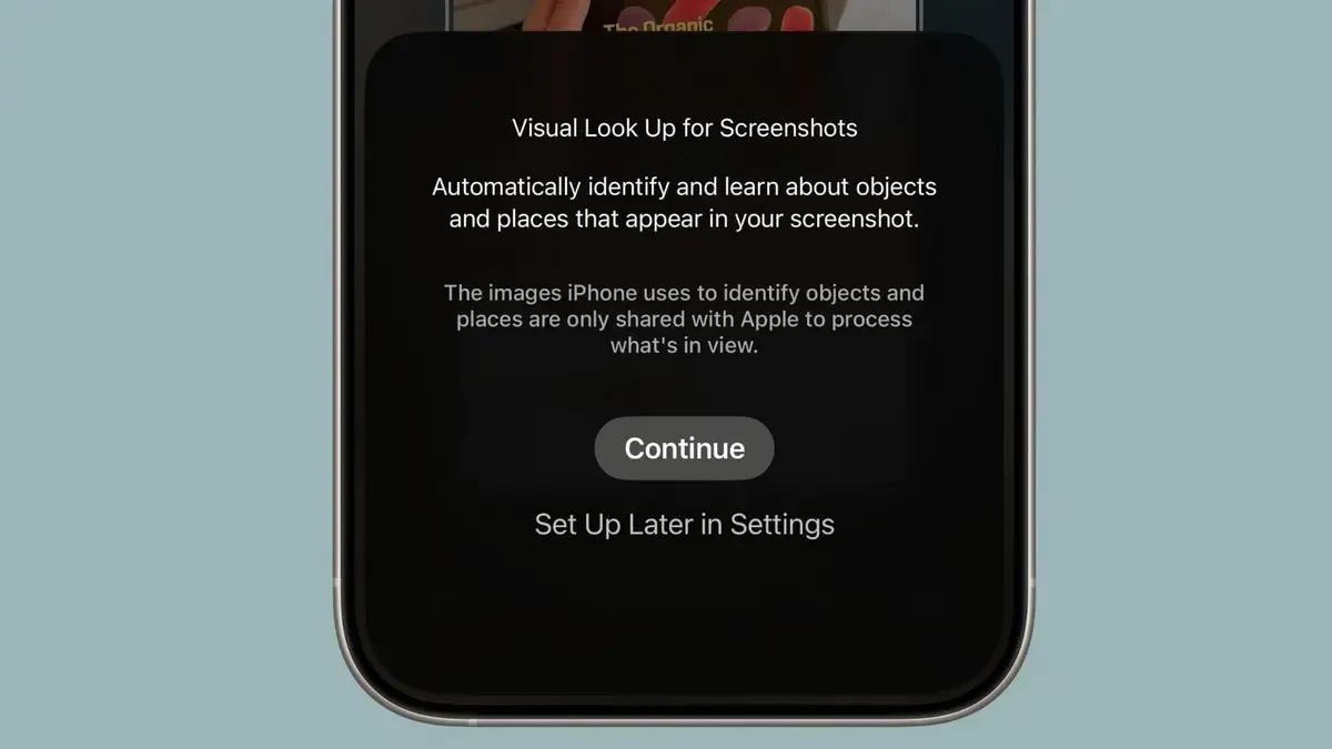 iOS 26 traz novidades no Visual Intelligence para identificar elementos visuais