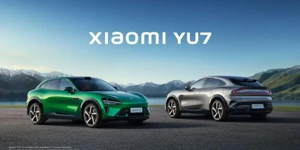 Lançamento do SUV elétrico Xiaomi YU7 na China