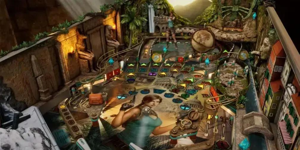Zen Pinball World lança colaboração com Tomb Raider e novas mesas temáticas