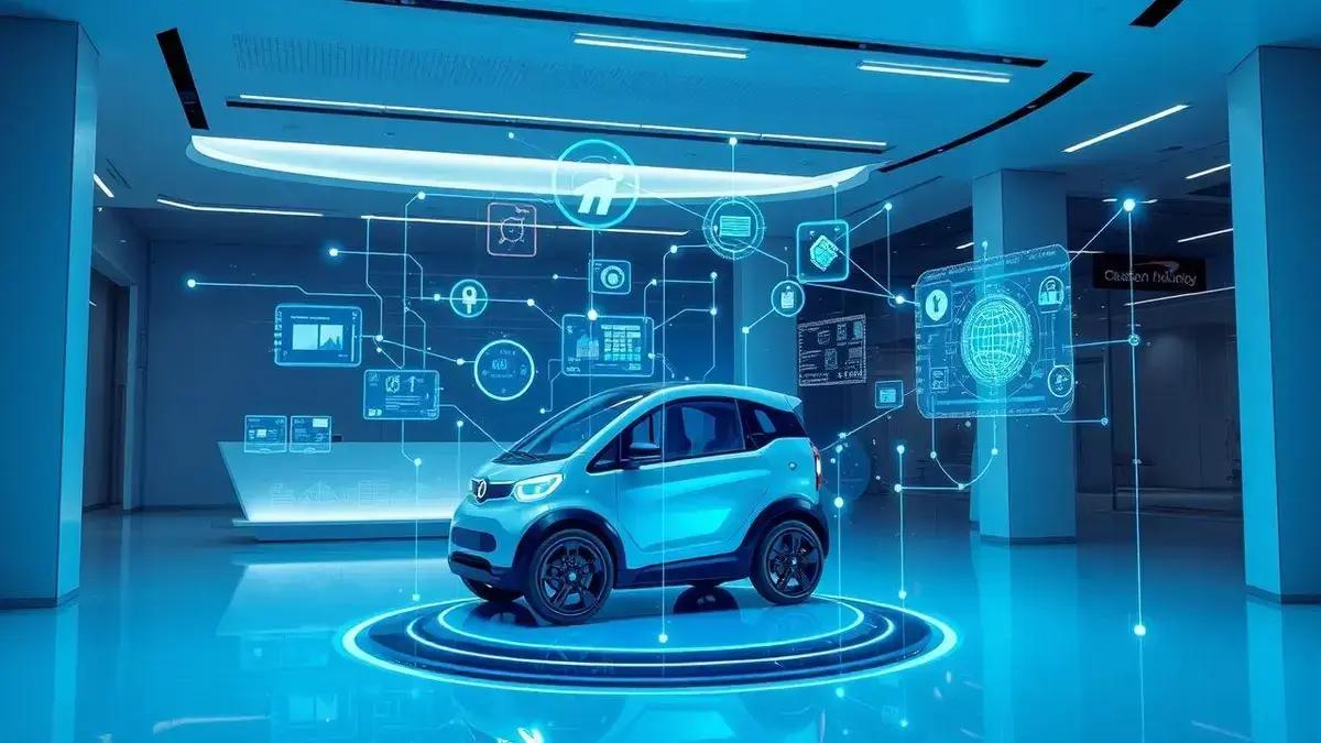 IA na organização do banco impulsiona vendas de automóveis