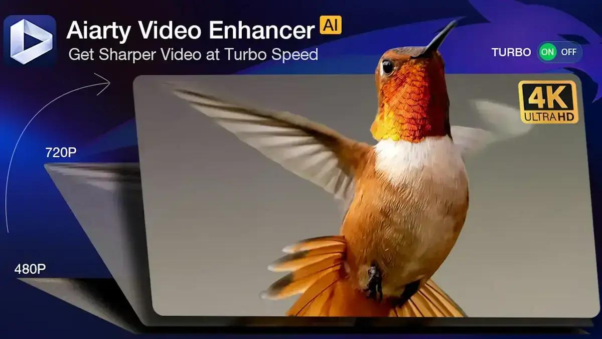 Download gratuito do software Aiarty Video Enhancer para melhorar vídeos