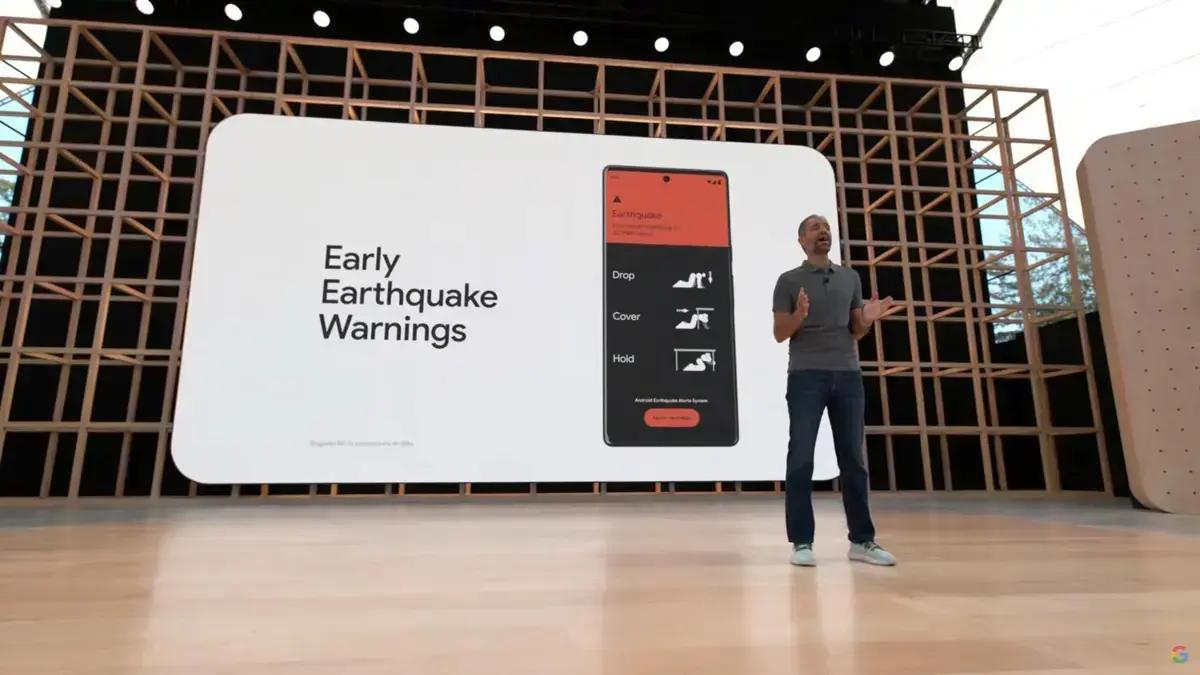 Sistema de alertas de terremoto do Android comprovado por estudos