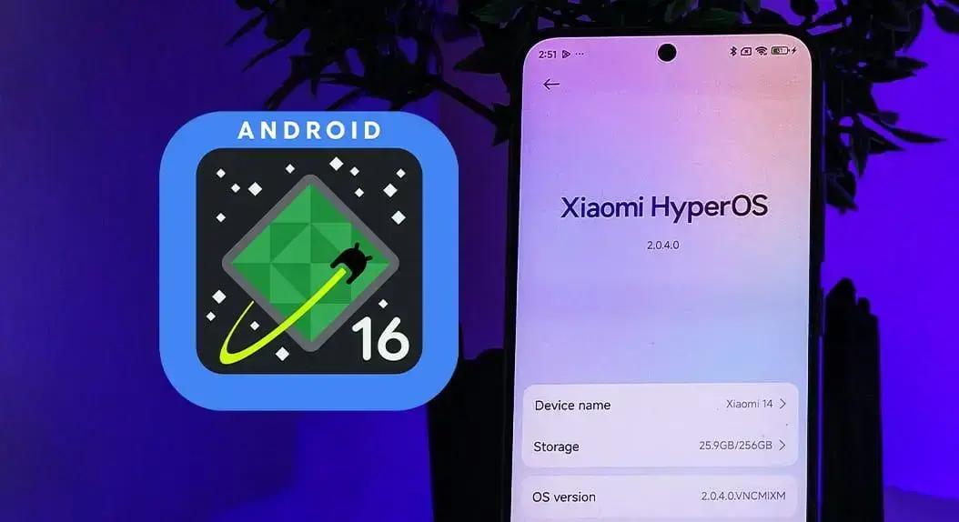 Atualizações do Android: o que esperar do Android 16 com HyperOS